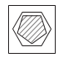 There are five squares arranged in order. One of these squares has been left empty. One of the five squares on the right should take the place of the empty square.